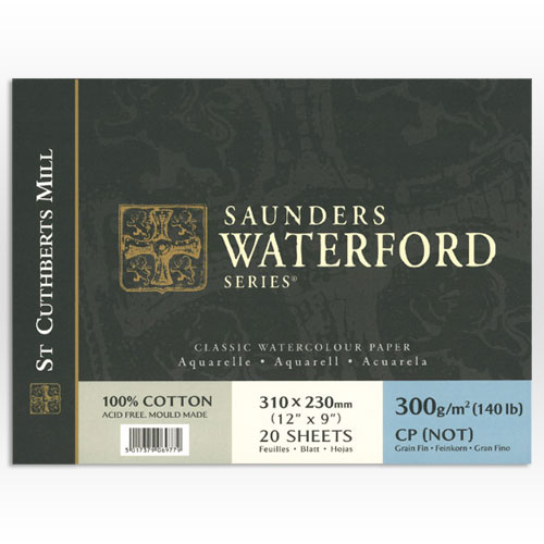 Review: Saunders Waterford Watercolour Paper (300GSM Coldpress)